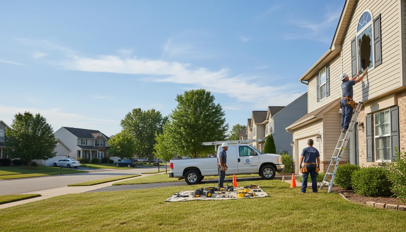Expert window installer providing residential service in Fisher, LA